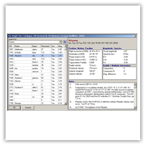 Alcyone Ephemeris: Fixed Star Selection